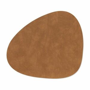 Mata stołowa ze skóry ekologicznej 37x44 cm Curve L Nupo – LIND DNA obraz