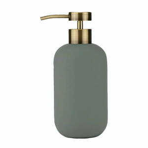 Zielony ceramiczny dozownik do mydła 200 ml Lotus – Mette Ditmer Denmark obraz