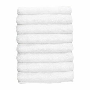 Biały bawełniany ręcznik frotte 50x70 cm Inu – Zone obraz