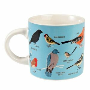 Niebiesko-kremowy ceramiczny kubek 350 ml Garden Birds – Rex London obraz