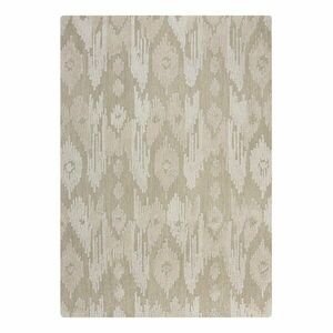 Beżowy wełniany dywan tkany ręcznie 160x230 cm Dion Ikat – Flair Rugs obraz