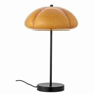 Lampa stołowa w kolorze ochry ze szklanym kloszem (wysokość 46, 5 cm) Kinoko – Bloomingville obraz