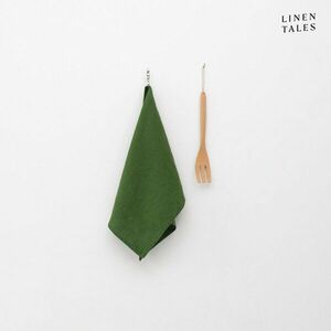 Lniana ścierka 45x65 cm True Green – Linen Tales obraz