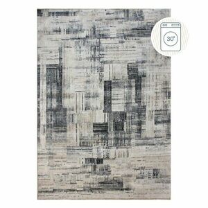 Szary dywan odpowiedni do prania 152x230 cm Silas Abstract – Flair Rugs obraz