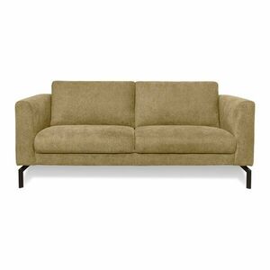 Musztardowa sofa 165 cm Gomero – Scandic obraz