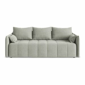 Jasnoszara rozkładana/ze schowkiem sofa 225 cm Moku – Makamii obraz