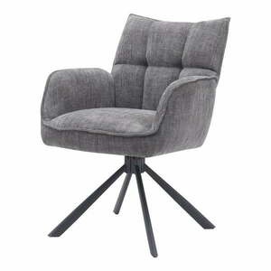 Szare tapicerowane fotele jadalniane zestaw 2 szt. Marilla – Unique Furniture obraz