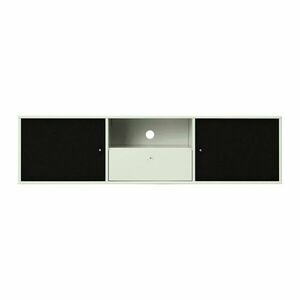 Miętowa/czarna szafka pod TV 161x42x45 cm Mistral – Hammel Furniture obraz