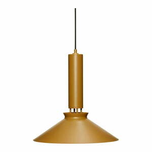 Pomarańczowa lampa wisząca ø 40 cm Coney – Hübsch obraz