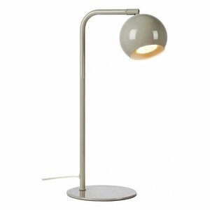 Szarobeżowa lampa stołowa z metalowym kloszem (wysokość 39, 5 cm) Pop – Markslöjd obraz