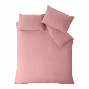 Różowa pościel dwuosobowa 230x220 cm So Soft Non-Iron – Catherine Lansfield obraz