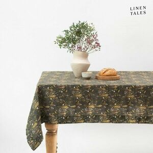 Lniany obrus 140x250 cm Woodland – Linen Tales obraz