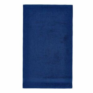 Ciemnoniebieski bawełniany ręcznik frotte 50x85 cm Anti-Bacterial – Catherine Lansfield obraz