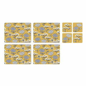 Zestaw mat stołowych i podkładek 8 szt. Retro Meadow – Cooksmart ® obraz