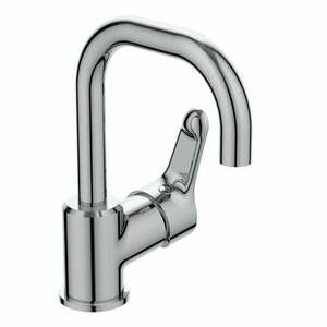 Bateria umywalkowa w kolorze srebra z połyskiem Alpha – Ideal Standard obraz