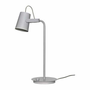 Jasnoszara lampa stołowa (wysokość 54 cm) Ardent – Hübsch obraz