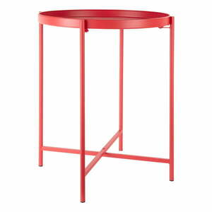 Metalowy okrągły stolik ø 40 cm Meseta – Leitmotiv obraz