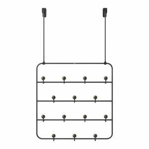 Czarny metalowy wieszak na drzwi 36 cm Estique – Umbra obraz