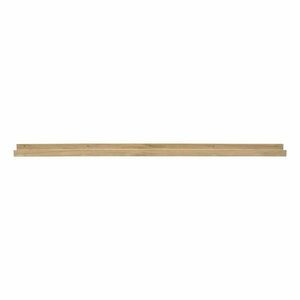 Półka na zdjęcia z litego drewna dębowego 170 cm Photoframe – vtwonen obraz