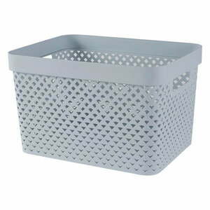 Jasnoniebieski plastikowy pojemnik 35, 5x26x22 cm Pure – Curver obraz