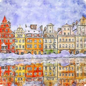 Obraz 90x90 cm Wroclaw – Fedkolor obraz