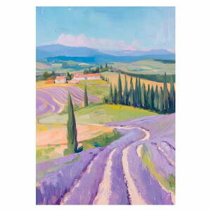 Obraz 70x100 cm Purple Fields – Styler obraz