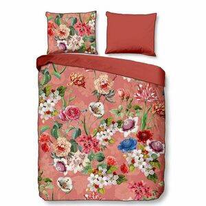 Pomarańczowa pościel dwuosobowa z satyny bawełnianej 240x220 cm Amalia – Descanso obraz
