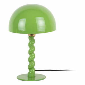 Zielona lampa stołowa z metalowym kloszem (wysokość 39 cm) Prisa – Leitmotiv obraz