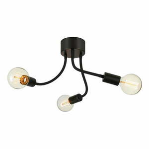 Czarna lampa sufitowa Markslöjd Medua Ceiling 3L obraz
