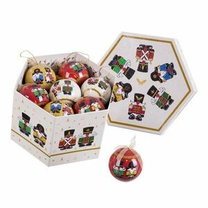 Bombki zestaw 14 szt. ø 7, 5 cm Soldier Memory – Casa Selección obraz