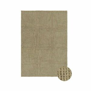 Wełniany dywan odpowiedni do prania/tkany ręcznie w kolorze khaki 80x140 cm Unexpected Wool – Lorena Canals obraz