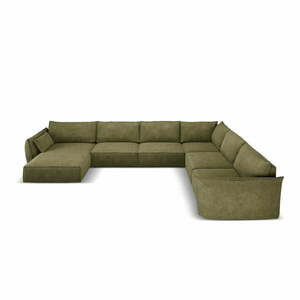 Zielony narożnik Vanda – Mazzini Sofas obraz
