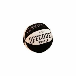 Poduszka dekoracyjna z materiału bouclé ø 25 cm Basketball – Mioli Decor obraz