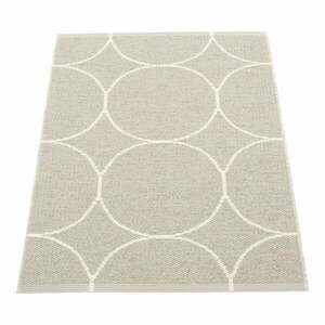 Kremowy dywan odpowiedni na zewnątrz 70x100 cm Boo Linen – Pappelina obraz