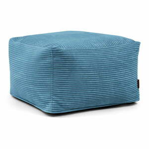 Niebieski sztruksowy worek do siedzenia Softbox MooG – SLOWDOWN obraz