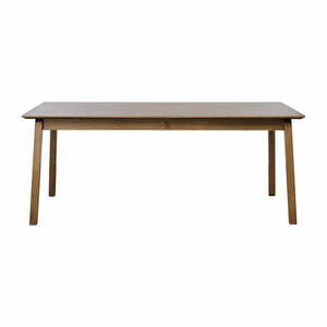 Rozkładany stół z blatem w dekorze dębu 95x190 cm Baro – Unique Furniture obraz