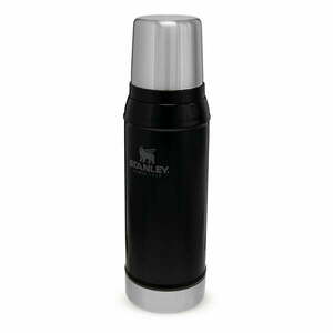 Czarny termos z kubkiem 750 ml – Stanley obraz