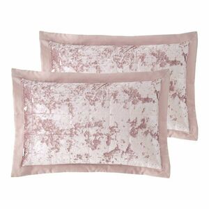 Poszewki na poduszki zestaw 2 szt. 75x50 cm Crushed Velvet – Catherine Lansfield obraz