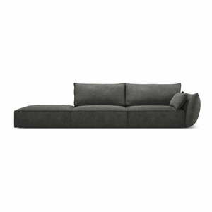 Szary szezlong (prawostronny) Vanda – Mazzini Sofas obraz