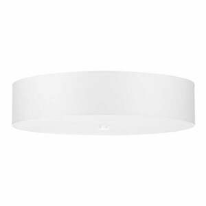 Biała lampa sufitowa ze szklanym kloszem ø 50 cm Herra – Nice Lamps obraz