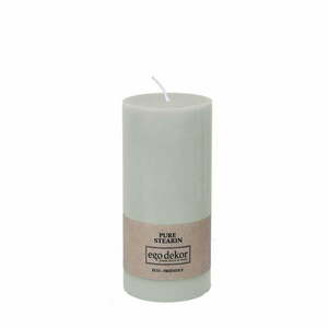 Turkusowoniebieska świeczka Eco candles by Ego dekor Friendly, 50 h obraz