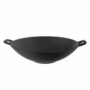 Patelnia wok żeliwna ø 30 cm Litina – Orion obraz