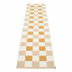 Beżowo-żółty chodnik odpowiedni na zewnątrz 70x300 cm Pix Vanilla Ochre – Pappelina obraz
