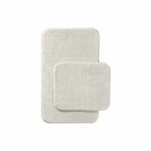 Kremowe dywaniki łazienkowe zestaw 2 szt. 50x90 cm Plush – Mila Home obraz