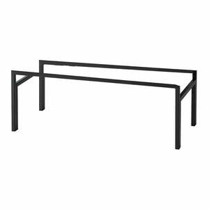 Czarna metalowa podstawa do szafek 176x38 cm Edge by Hammel – Hammel Furniture obraz