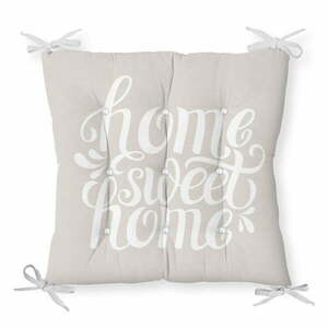 Poduszka na krzesło z domieszką bawełny Minimalist Cushion Covers Home Sweet Home, 36x36 cm obraz
