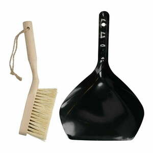 Zestaw zmiotki i szufelki z drewna bukowego Kitchen Craft Natural Elements obraz