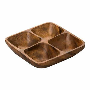 Brązowa drewniana miska do serwowania Kora – Premier Housewares obraz