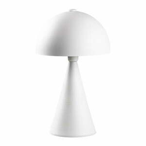 Biała lampa stołowa z metalowym kloszem (wysokość 52 cm) Dodo – Opviq lights obraz