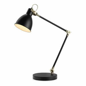 Czarna lampa stołowa Markslöjd House Table Black obraz